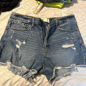 AF denim shorts